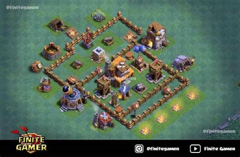 Build your own base and see how it fairs with damage heatmaps and attack simulator. 15+ Best Builder Hall 4 Base With Copy Link (2021 ...