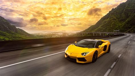 Yellow Lamborghini Wallpapers Wallpaper Cave