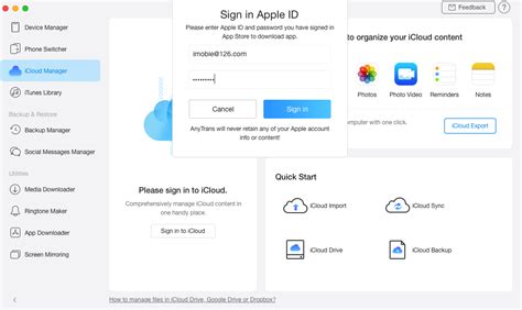 Anytrans Guía En Línea Sincronizar Icloud