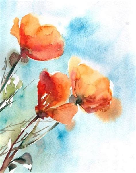 40 Simple Watercolor Painting Ideas For Beginners To Try Artisticaly