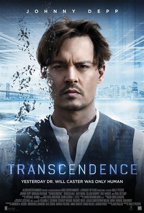 Transcendence is a 2014 american science fiction thriller film directed by cinematographer wally pfister in his directorial debut, and written by jack paglen. Transcendence (2014) | Cinemorgue Wiki | FANDOM powered by ...