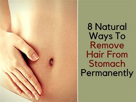 Laser stomach hair removal at home 8 Natural Ways To Remove Hair From Stomach Permanently ...