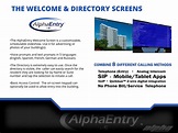 PPT - THE WELCOME & DIRECTORY SCREENS PowerPoint Presentation, free ...