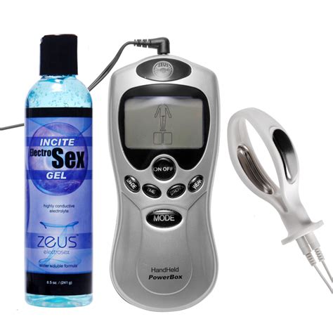 electrosex essentials 3 piece kit for her kink supply