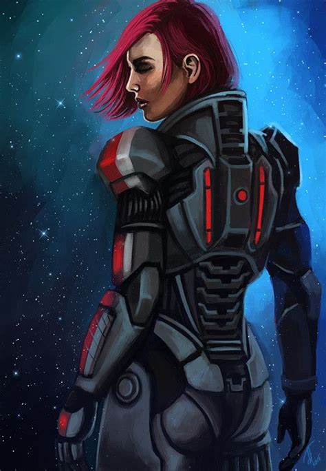 “this is commander shepard signing off…” dovilė tarutytė on artstation at… mass effect