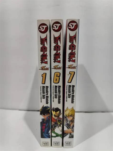 Yu Gi Oh 5ds Volume 1 6and7by Masashi Sato Masahiro Hikokubo No Cards English 3999 Picclick
