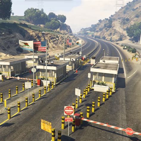Highway Checkpoint Ymap Fivem Ready Fivemods