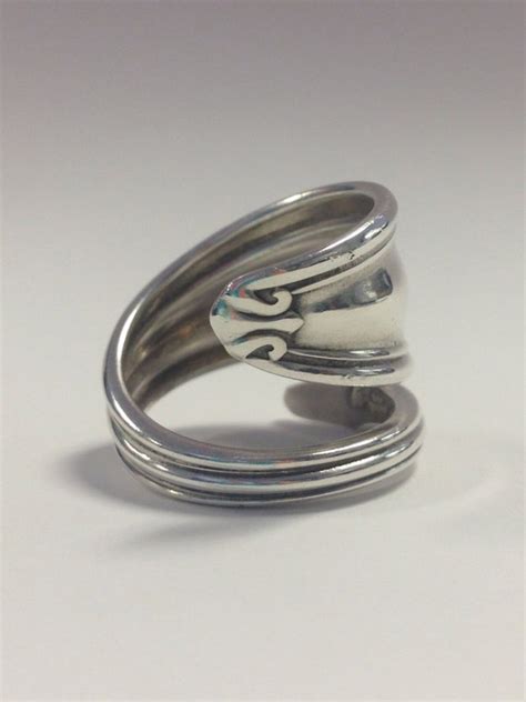 Vintage Sterling Silver Spoon Ring By Notsoflatware On Etsy