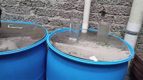 Sistema de captación de agua de lluvia con filtro de primeras aguas de lluvia YouTube