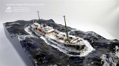 1 144 North Sea Fishing Trawler Revell Scale Model Ships Scale
