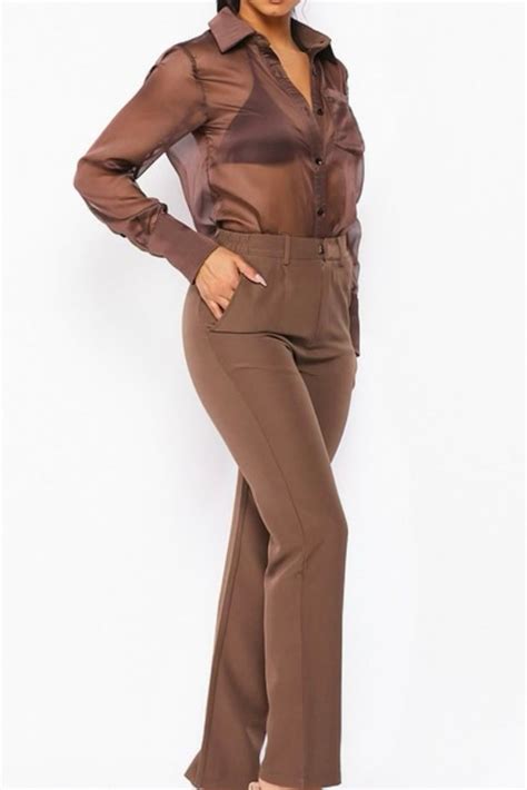 Taupe Pants Dare 2 Allure