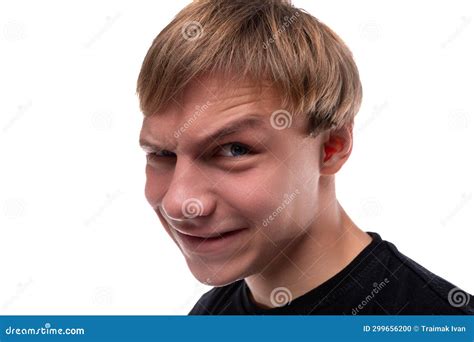 Funny Blond Teenage Boy Makes A Face Stock Photo Image Of Teenager
