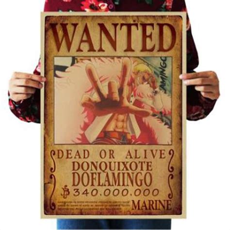 One Piece Merch Dead Or Alive Captain Buggy Wanted Bounty Poster