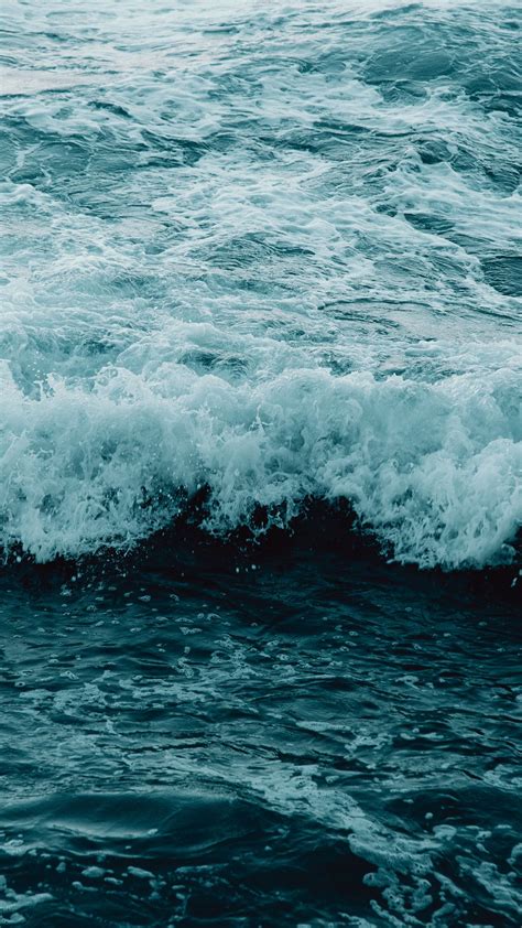 Download Wallpaper 1080x1920 Wave Foam Sea Surf Samsung Galaxy S4