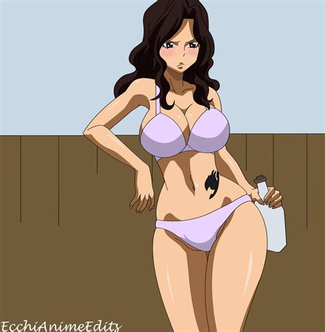 Cana Alberona In Underwear By Ecchianimeedits On Deviantart