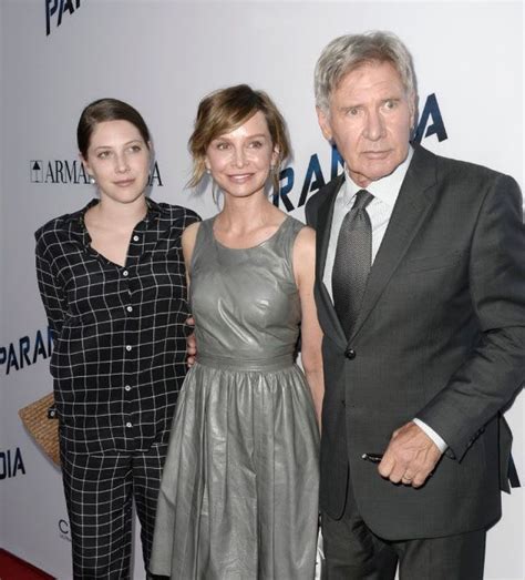 Harrison Ford And Calista Flockhart Beam With Pride At Rarely Seen Son