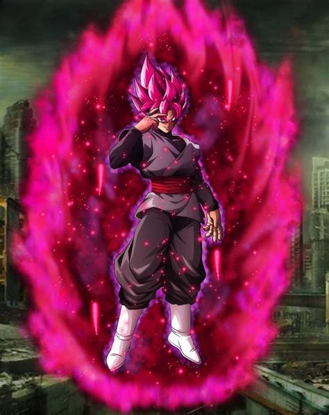 Goku Black Super Saiyan Rose Evolution By Mohasetif On Deviantart In