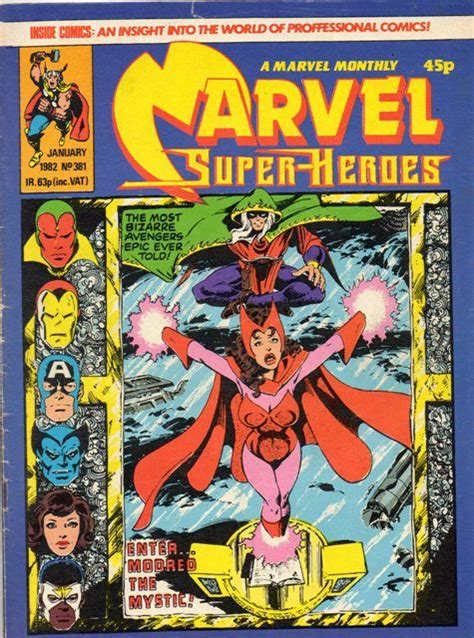 Marvel Super Heroes Uk Vol 1 381 Marvel Superheroes Comics Marvel