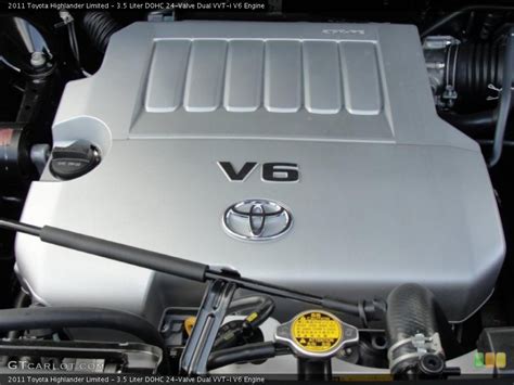 35 Liter Dohc 24 Valve Dual Vvt I V6 2011 Toyota Highlander Engine
