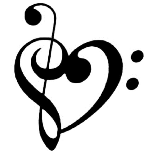 Music Heart Clipart Free Clipartix