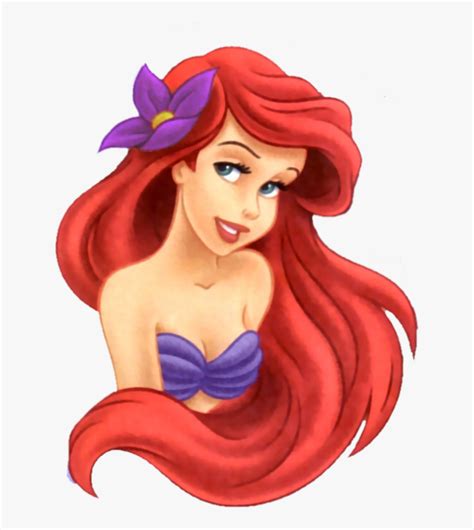 Ariel Head Silhouette