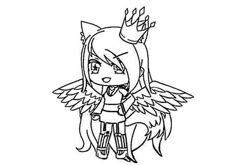 Fundo, adereços, animais de estimação é o seu design. Coloring Pages Gacha Life Kolorowanki : Gacha life ...