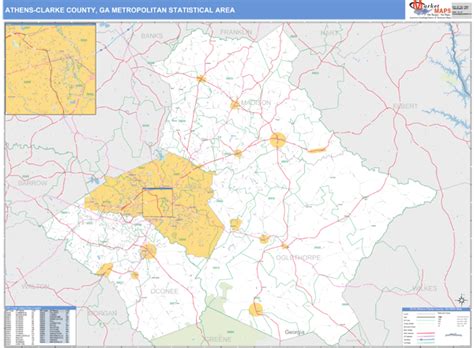 34 Athens Ga Zip Code Map Maps Database Source