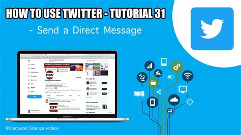 How To Use Twitter On A Computer Send A Direct Message Tutorial 31