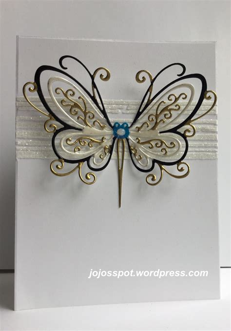 Open Scroll Butterfly | Butterfly inspiration, Butterfly cards, Butterfly