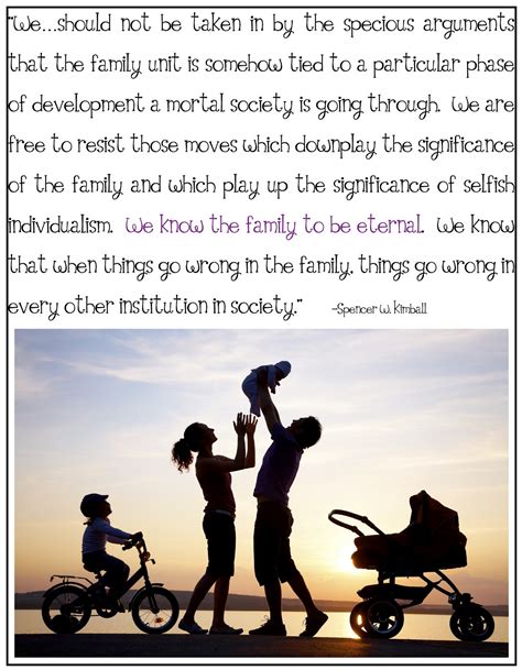 One is as though absolutely. Lds Quotes On Eternal Families. QuotesGram