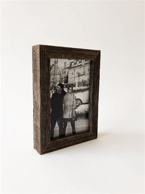 Reclaimed Wood Gallery Picture Frame 4x6