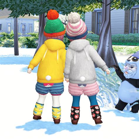 Sims 4 Ccs The Best Toddler Set By Imadako