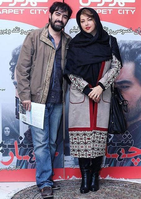 شهاب حسینی و همسرشعکس مهین فال