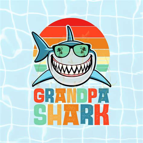 Baby Shark SVG Grandpa