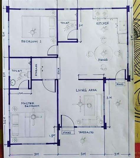 Pin by ARBAZ KHAN on House plans in 2020 | 30x40 house plans, 30x50