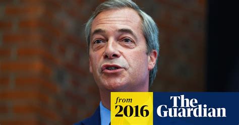 Nigel Farage Resigns As Ukip Leader After Achieving Political Ambition