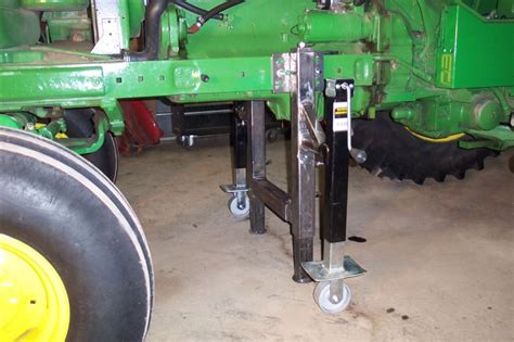 Viewing A Thread Tractor Splitting Stands