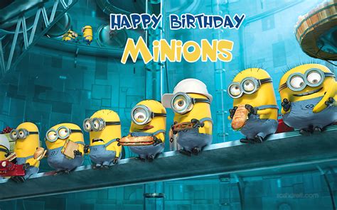 Happy Birthday Minions Wishes Videos And Hd Wallpapers