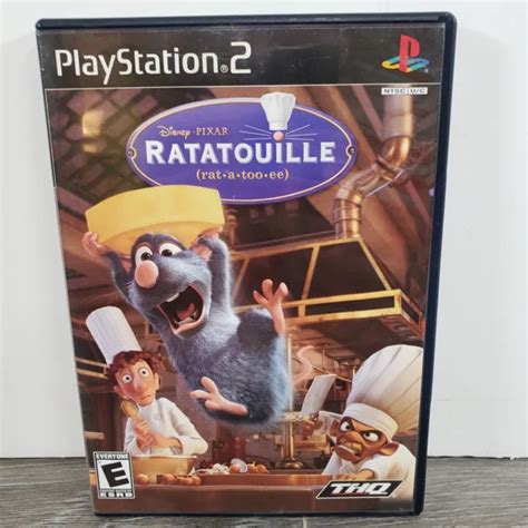 Pixar Ratatouille Sony Playstation 2 Ps2 2007 Cib Complete And