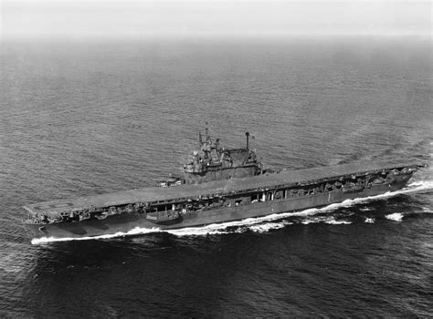 She was actually supposed to be donated to new york after operation magic carpet like many other ww2 us ships but somehow the plan didn't work out. USS Enterprise (CV-6) - Wikipedia