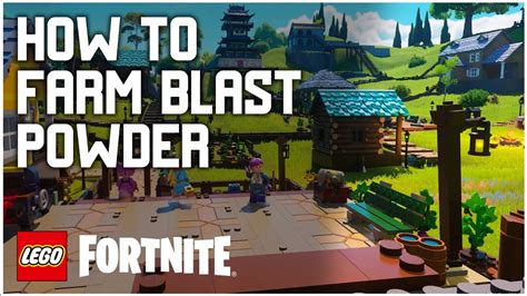 How To Find Blast Powder In Lego Fortnite Quick And Easy Youtube