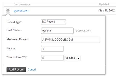 I know there are multiple emails created but i'm sure the old owner hasn't paid for google business apps to continue the emails. Create MX records for Google Apps through the Cloud ...