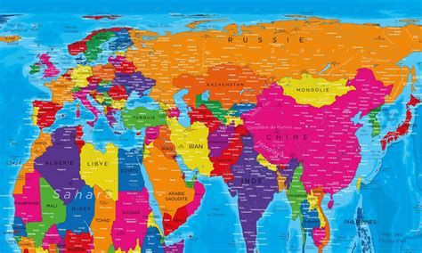 Carte monde » Vacances - Guide Voyage
