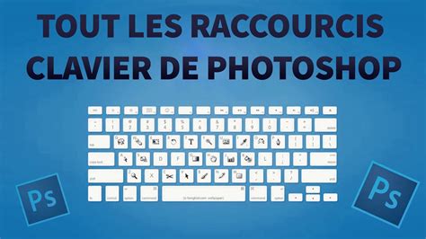 Tout Les Raccourcis Clavier Photoshop Youtube