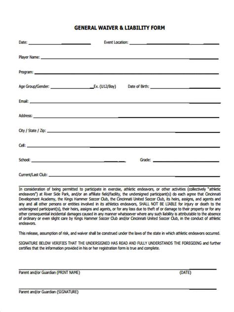 Document Release Form Sample Hot Sex Picture