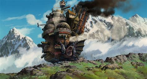 Hd Howls Moving Castle Wallpapers Wallpaper Cave