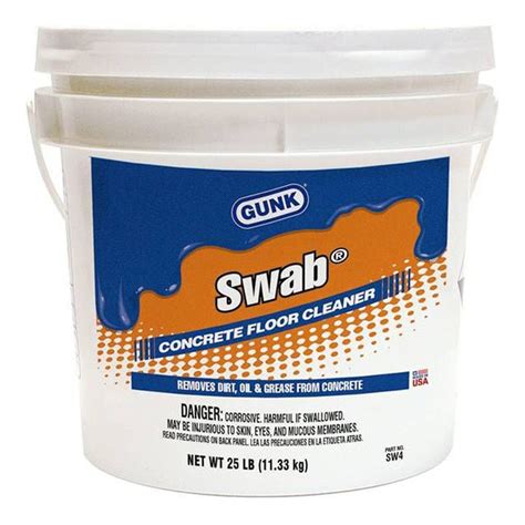 Gunk Swab Powdered Concrete Floor Cleaner