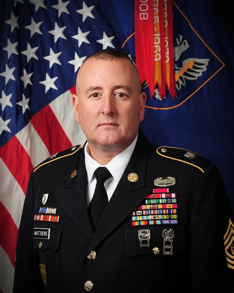 Command Sergeant Major Jamespeter Matthews Us Army Reserve