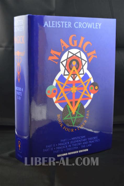 Magick Liber Aba Book 4 Liber