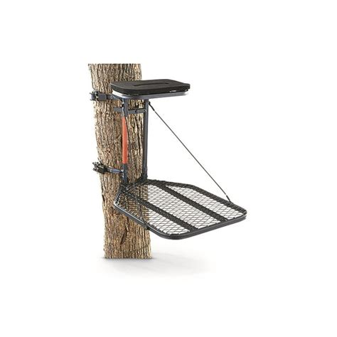 Guide Gear Hang On Tree Stand For Hunting With Seat And Foot Platform